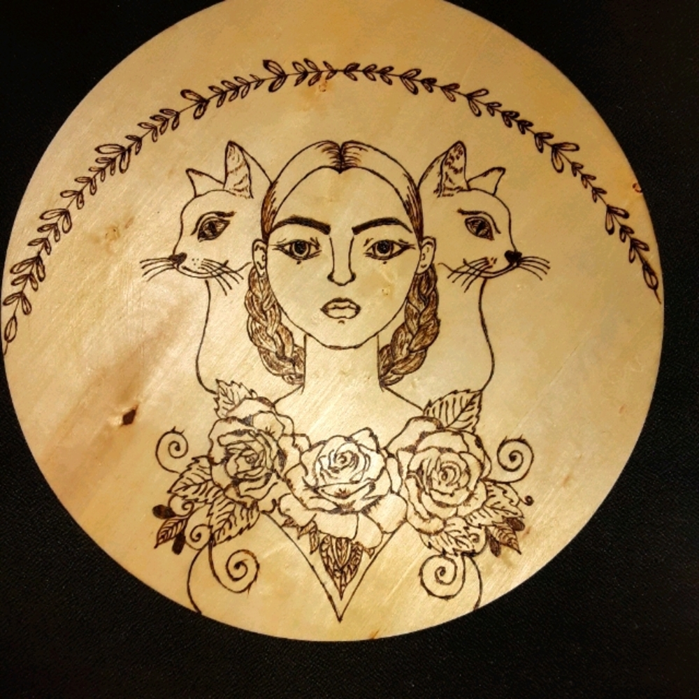 Thin wooden rounds